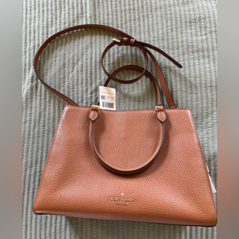 Kate Spade Tan Leather Shoulder Bag